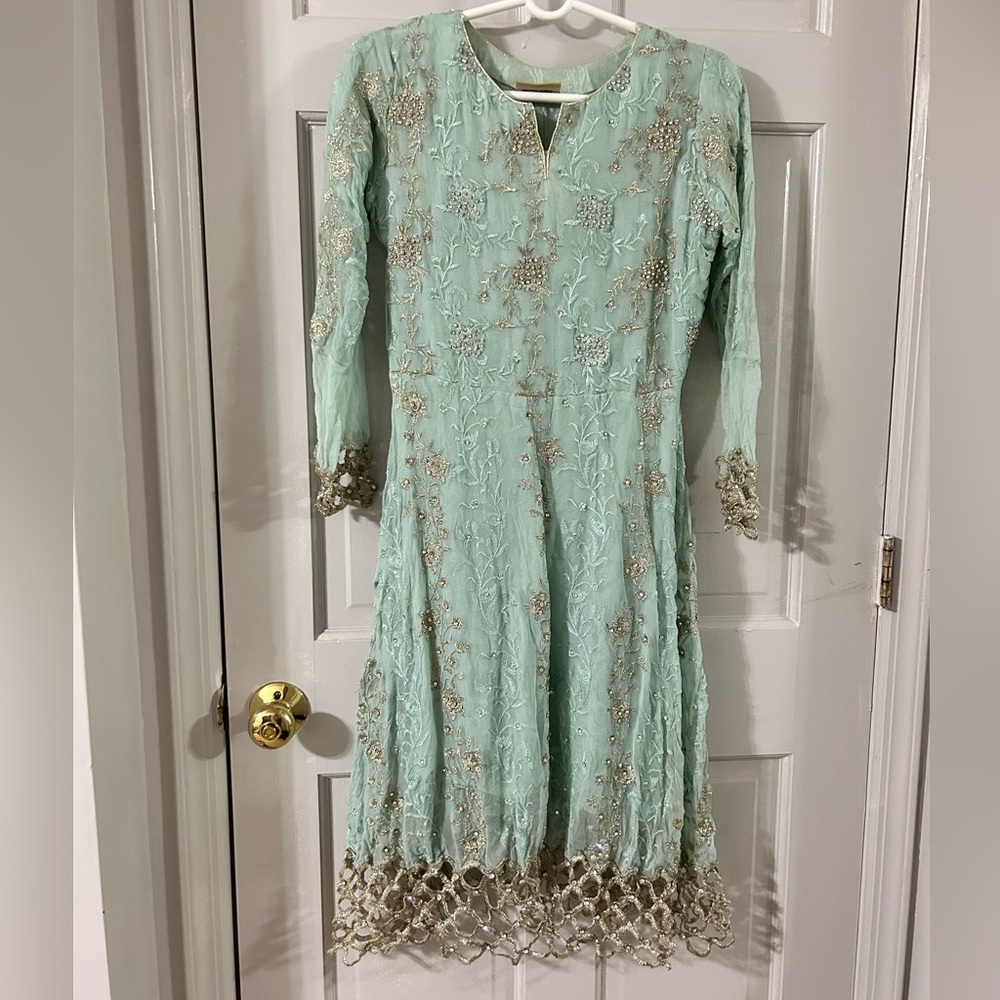 SOLD Two piece frock shalwar kameez.